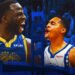 Draymond Green beats Jordan Poole at Warriors practice