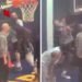 DRAYMOND GREEN PUNCHING JORDAN POOLE video
