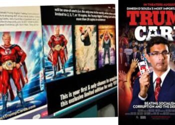 Trump card video viral social media