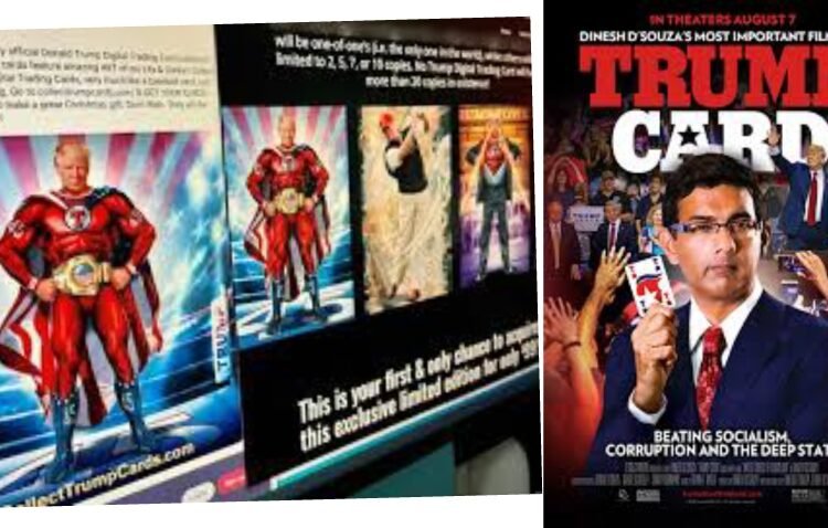 Trump card video viral social media