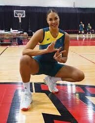 Liz Cambage height Viral Basketball Video