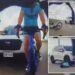 wild video shows cyclists being knocked off bikes, run over by brazen driver