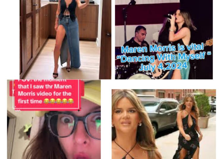 maren morris jean skirt video