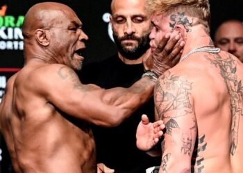 mike tyson slaps jake paul video