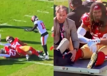 fred warner injury video