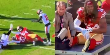 fred warner injury video