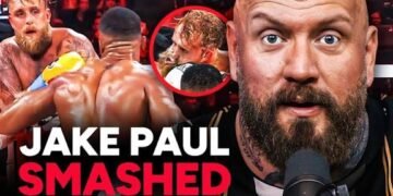 jake paul jaw broken video