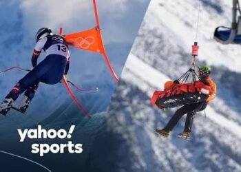 lindsey vonn crash today video