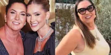 Antes e depois de Margareth Serrão, mãe de Virgínia