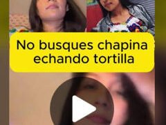 chapina haciendo tortilla video viral