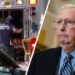 mitch mcconnell ambulance stretcher video