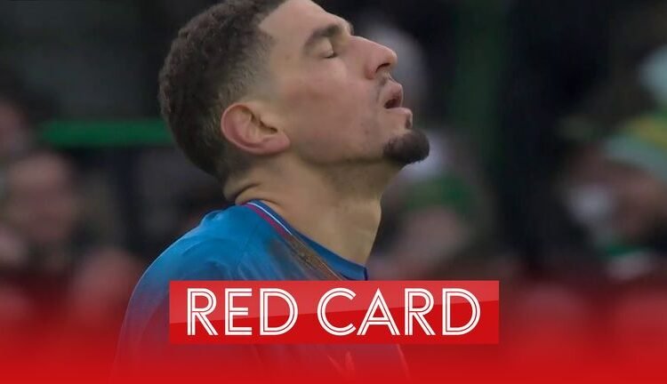 balogun red card video USA