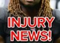 ashton jeanty injury video