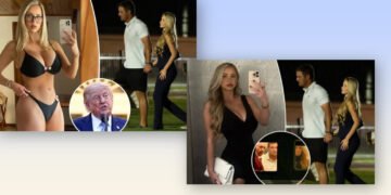 golf star Bryson DeChambeau and his glam girlfriend